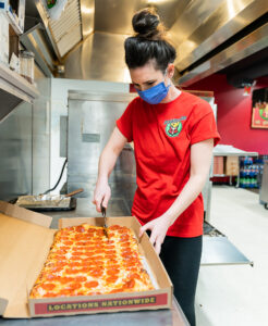 Fox's Pizza Den Grand Opening